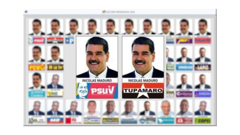 Tarjeta Electoral Venezuela