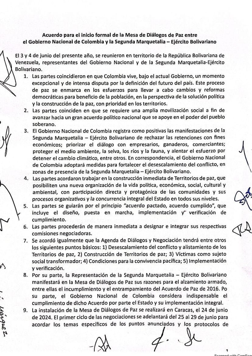 Ivan Marquez proceso de paz Al Aire Noticias 01 2 al aire noticias de arauca