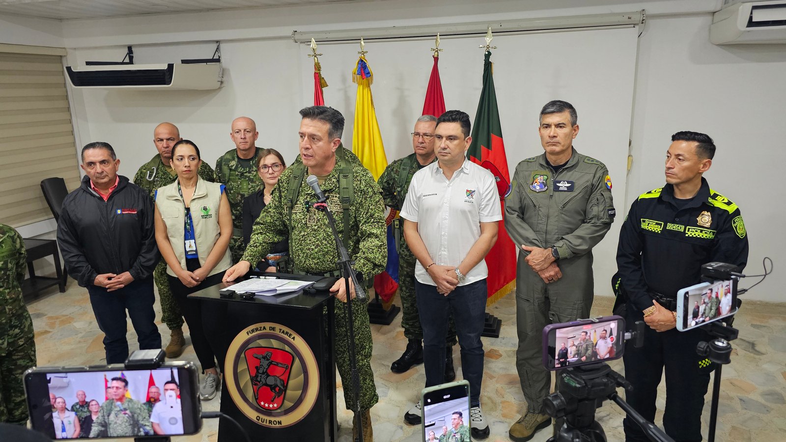 Juan Quenza Consejo Seguridad Arauca Al Aire Noticias al aire noticias de arauca