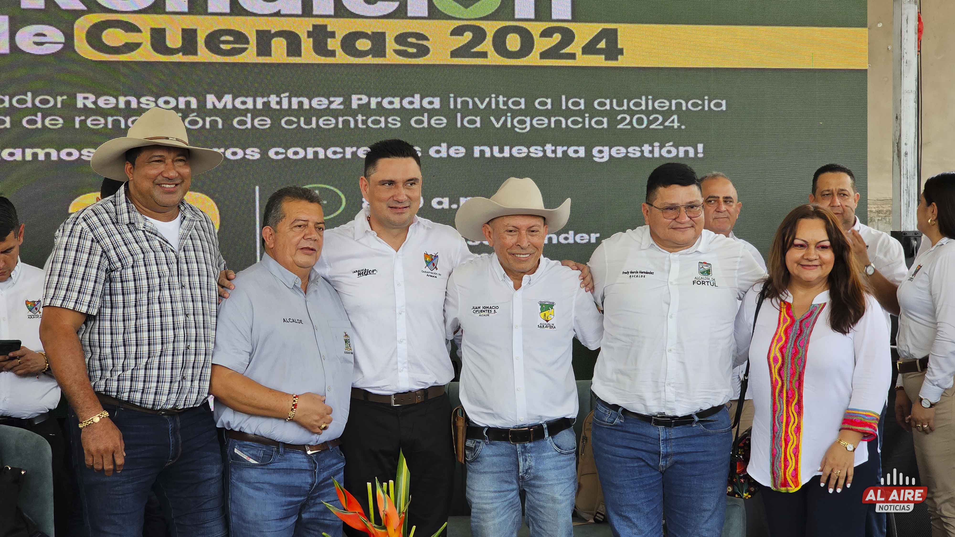 rENDICION DE CUENTAS GOBERNACION 2024 al aire noticias 2 de 3 noticias de arauca