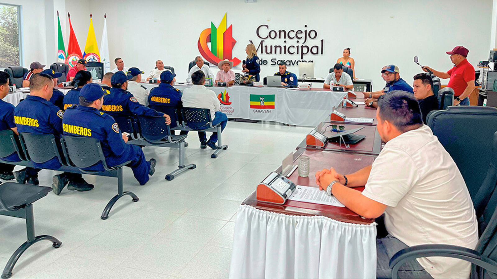 Falta de recursos pone en riesgo la operatividad de Bomberos en Saravena