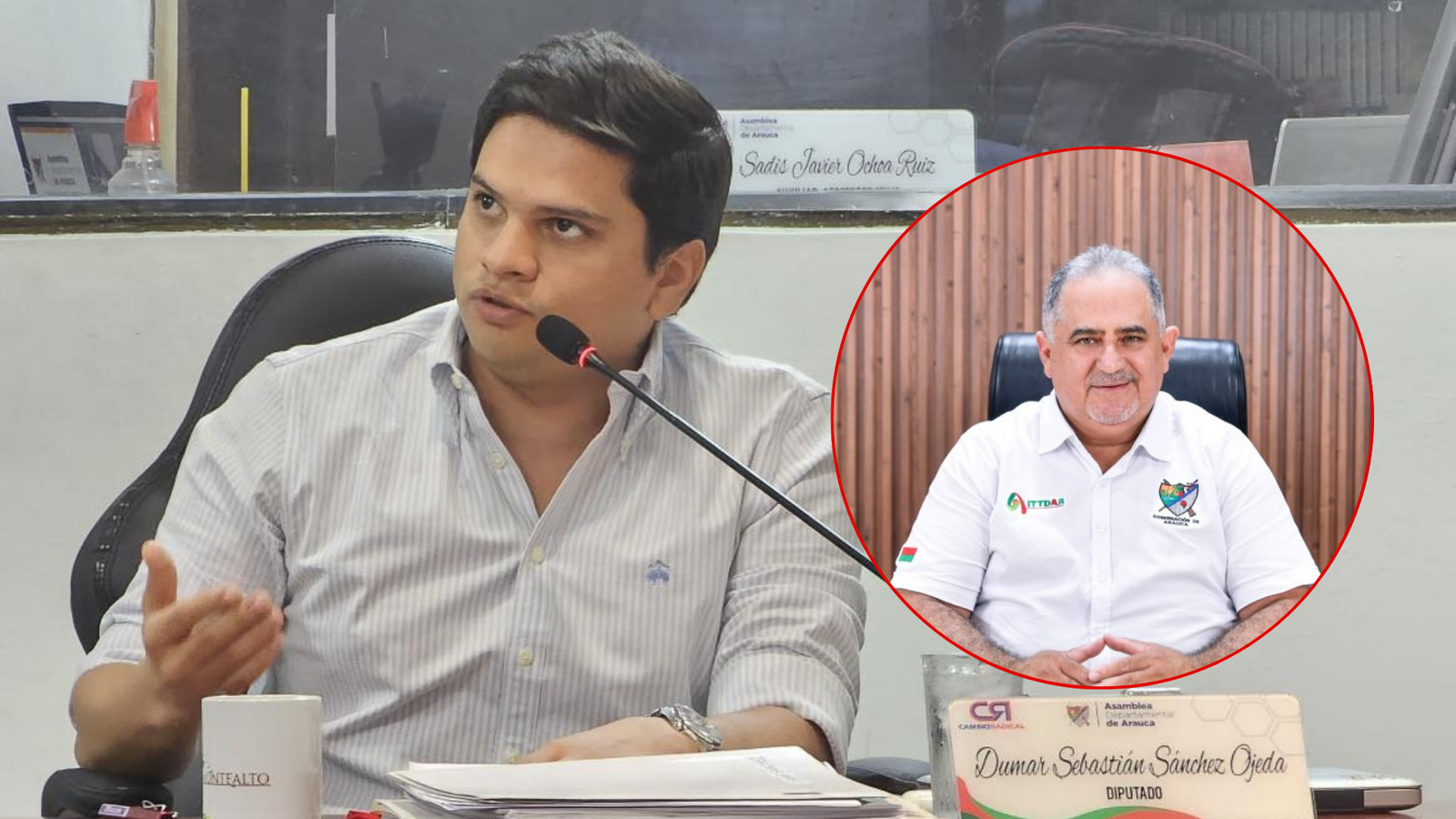 Diputado Dumar Sebastián Sánchez cita a control político al director de Tránsito de Arauca, Henry Colmenares, por alta accidentalidad en la región