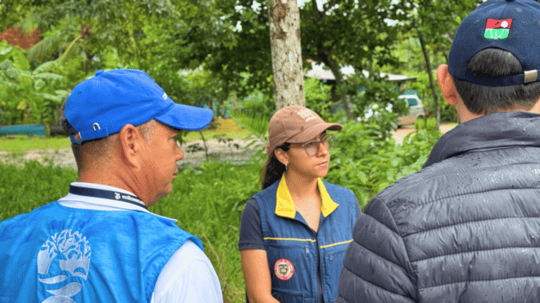 Recorren puntos críticos en Arauca para atender emergencias por lluvias