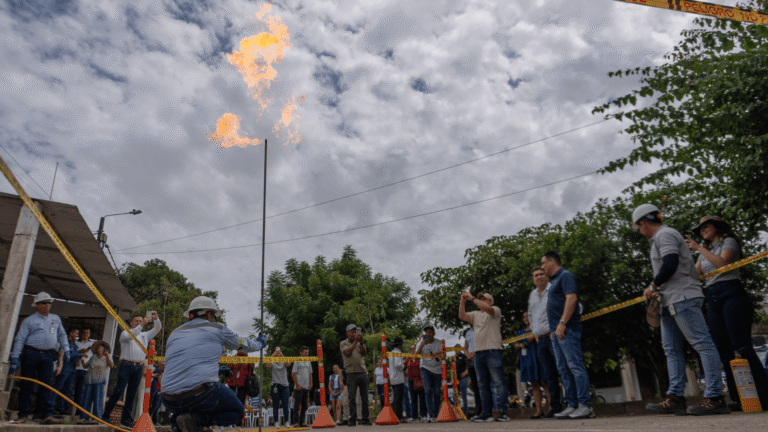 Más de 500 familias en Arauca acceden al servicio de gas domiciliario