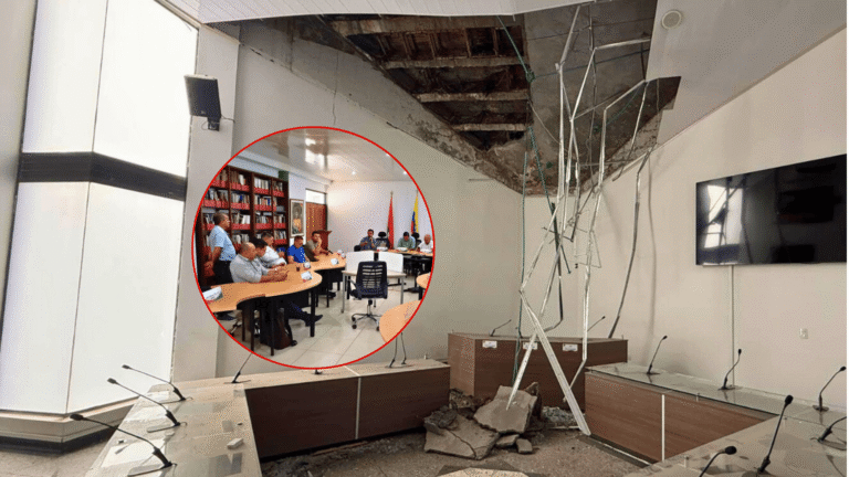 Aún no hay fecha clara para arreglo del techo del Concejo Municipal de Arauca