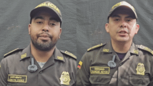 Policías secuestrados por el ELN en Arauca piden al Gobierno gestionar su liberación