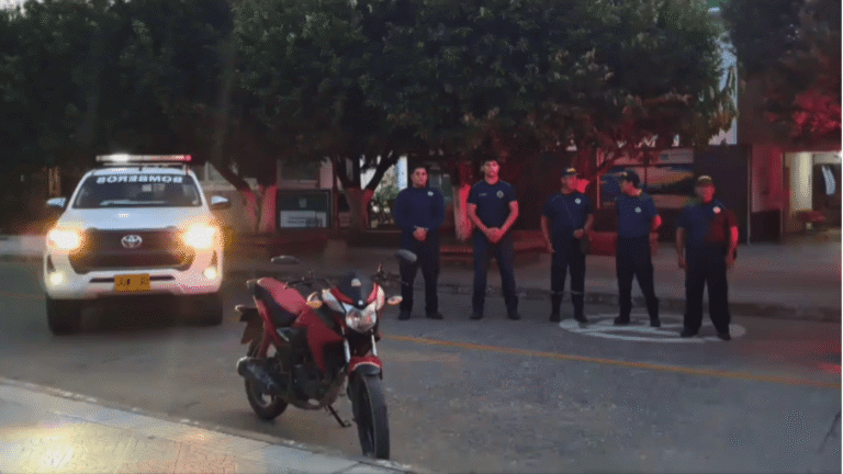 Bomberos de Arauquita exigieron mejoras urgentes tras jornada de protesta