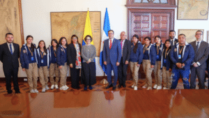 Estudiantes de Saravena participan en intercambio cultural y deportivo en República Dominicana
