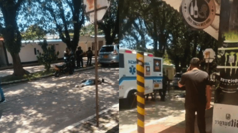 Dos policías muertos dejó ataque armado en pleno centro de Saravena