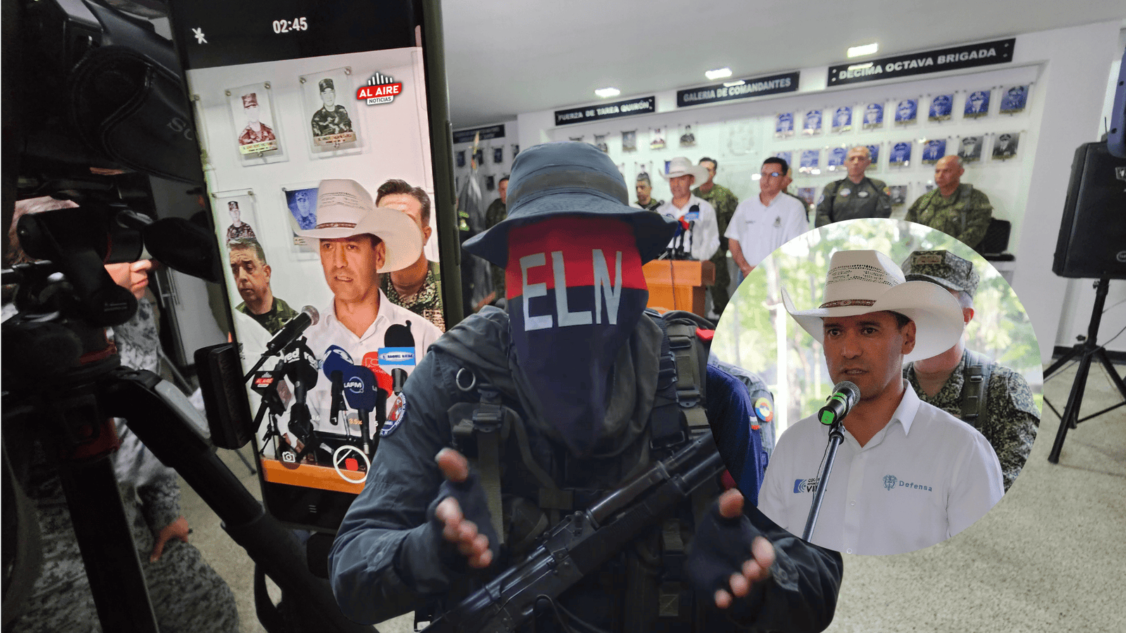 Gobierno ofrece millonarias recompensas por cabecillas del ELN en Arauca