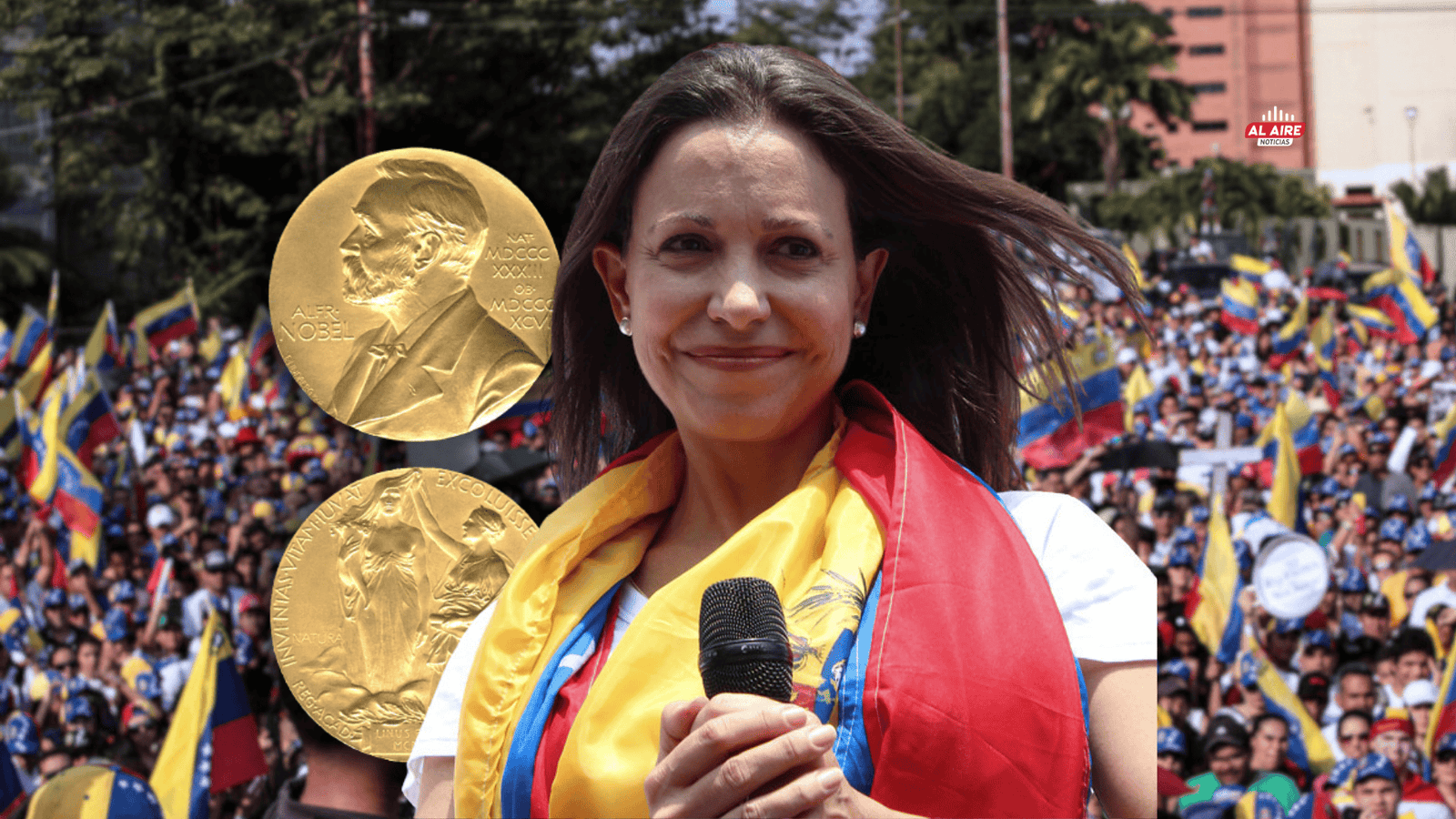 María Corina Machado gana el Premio Nobel de Paz 2025