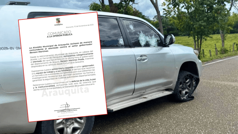 Autoridades y líderes políticos rechazaron atentado contra el gobernador de Arauca