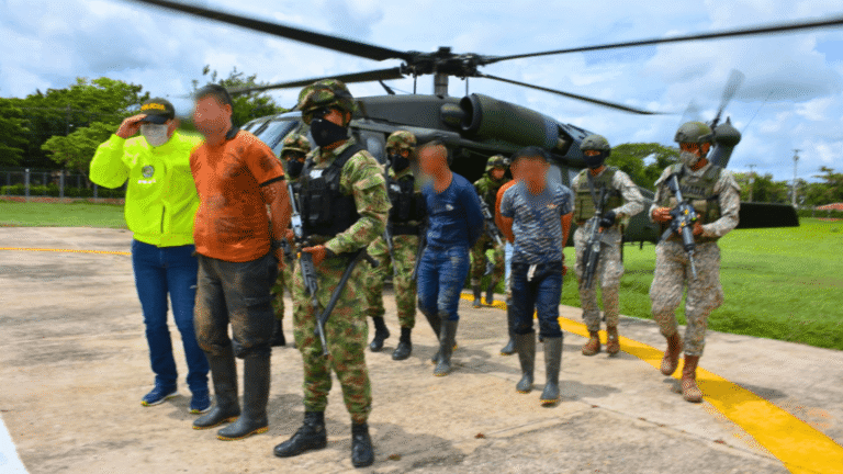 Ejército capturó 56 integrantes de grupos armados ilegales este año