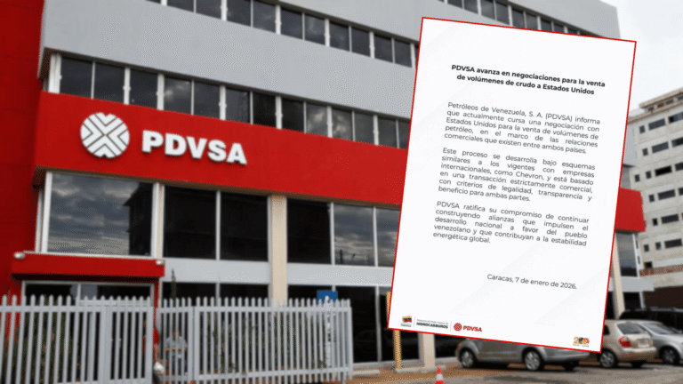 PDVSA confirma negociaciones para vender petróleo a Estados Unidos