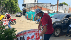 Autoridades de Arauca desmontan pasacalles por incumplir normas de publicidad electoral