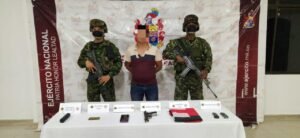 Ejército Nacional captura a presunto integrante del ELN y destruye dron en Tame