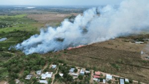 Causar incendios le puede costar una multa de hasta 5.000 salarios mínimos
