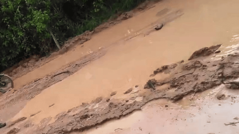 Lluvias dejan sectores incomunicados de la vereda Bogotá en Arauca